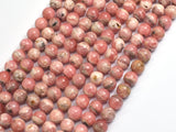 Rhodochrosite Beads, 6.5mm (6.8 mm) Round-BeadBeyond