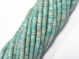 Amazonite, Approx. 2x4mm, Heishi Disc-BeadBeyond