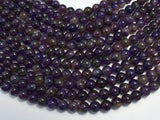 Amethyst, 8mm (8.5mm) Round Beads-BeadBeyond