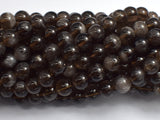 Smoky Quartz 8mm Round-BeadBeyond
