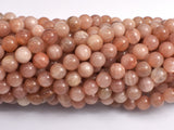 Sunstone Beads, 6mm (6.5mm) Round-BeadBeyond