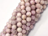 Kunzite Beads, 8mm Round Beads-BeadBeyond