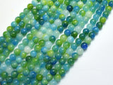 Jade - Green & Blue, 6mm Round-BeadBeyond