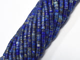Natural Lapis Lazuli, Approx. 2x4mm, Heishi Disc-BeadBeyond