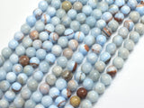 Jade - Light Blue, 6mm Round-BeadBeyond