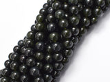 Canadian Jade, 8mm (8.5mm) Round-BeadBeyond
