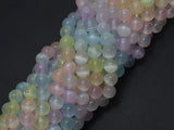 Selenite - Rainbow, 6mm (6.5mm) Round-BeadBeyond