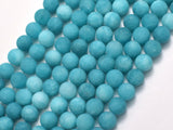 Matte Jade - Teal, 8mm Round-BeadBeyond