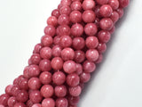 Malaysia Jade, 8mm (8.4mm) Round Beads-BeadBeyond
