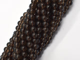 Smoky Quartz, 6mm Round-BeadBeyond
