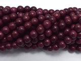 Purple Sandalwood Beads, 6mm Round Beads-BeadBeyond