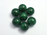 Natural Malachite, 20mm Round Beads, 1piece-BeadBeyond