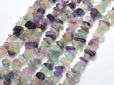 Fluorite Beads, Rainbow Fluorite, 4-10mm Chips Beads-BeadBeyond