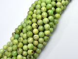 Chrysoprase Beads, 8mm(7.8mm) Round Beads-BeadBeyond