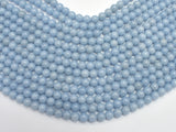 Angelite, 6mm (6.7mm) Round Beads-BeadBeyond