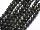 Canadian Jade Beads, 8mm (8.5mm) Round-BeadBeyond