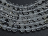 Clear Quartz, 4mm (4.2mm) Micro Faceted Round-BeadBeyond