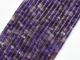 Amethyst, Approx. 2x4mm, Heishi Disc-BeadBeyond