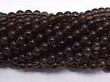 Smoky Quartz, 6mm Round-BeadBeyond