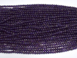 Amethyst, 4mm (4.6mm) Round-BeadBeyond