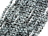 Snowflake Obsidian Beads, Round, 6mm-BeadBeyond