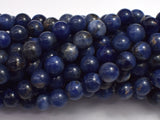 Sodalite Beads, Round, 8mm-BeadBeyond