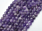 Amethyst Beads, 8mm (8.5mm) Round Beads-BeadBeyond