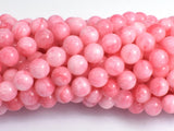 Jade - Pink, 8mm Round-BeadBeyond