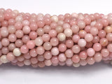 Pink Opal, 4mm (4.8mm) Round-BeadBeyond