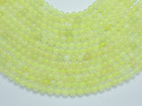 New Jade Beads, 6mm Round Green Beads-BeadBeyond
