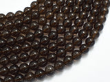 Smoky Quartz, 8mm Round-BeadBeyond