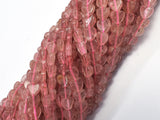 Strawberry Quartz, Lepidocrocite, 6mm Heart-BeadBeyond