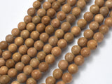 Silkwood Beads, 8mm Round Beads-BeadBeyond