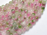 Jade - Pink & Green, 8mm Round-BeadBeyond