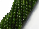 Jade - Green, 6mm Round Beads-BeadBeyond