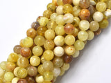 Yellow Opal, 8mm (8.5mm) Round-BeadBeyond