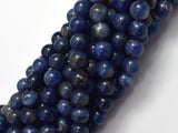 Sodalite Beads, Round, 8mm-BeadBeyond