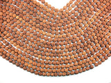 Rudraksha Beads, 7mm-8mm Round Beads-BeadBeyond
