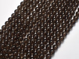 Smoky Quartz, 6mm Round-BeadBeyond