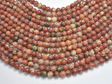 Spicy Jasper Beads, Plum Blossom Jasper, Round, 8mm-BeadBeyond