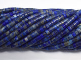 Natural Lapis Lazuli, Approx. 2x4mm, Heishi Disc-BeadBeyond