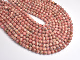 Rhodochrosite Beads, 6.5mm (6.8 mm) Round-BeadBeyond