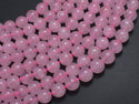 Rose Quartz Beads, 8mm Round Beads-BeadBeyond