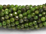 Diopside Beads, 3.5mm Micro Faceted Round-BeadBeyond