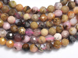 Pink Opal, 4mm Micro Faceted Round-BeadBeyond