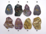 Assorted Stone Pendant, 1 piece-BeadBeyond