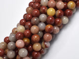 Jade, 10mm (10.5mm) Round Beads-BeadBeyond