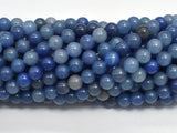 Blue Aventurine Beads, Round, 6mm-BeadBeyond