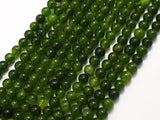 Jade - Green, 6mm Round Beads-BeadBeyond