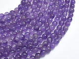 Amethyst, 6mm (6.4mm) Round-BeadBeyond